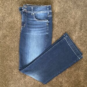 Silver Jeans Women's Flare Wide Leg Jeans in Blue